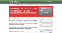 Desktop Screenshot of kaspid.co.uk